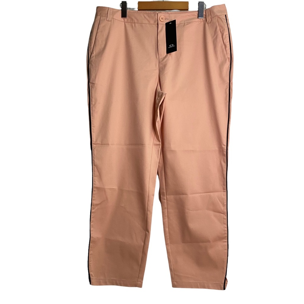 NEW Oakley Pink Chino Golf Pants Women’s Size Large